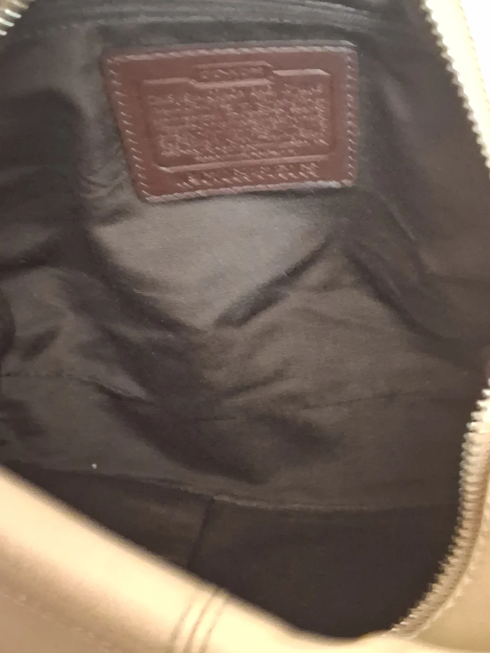 Coach Leather East West Duffle Bag